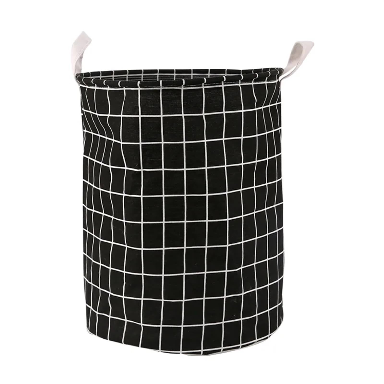 Folding Laundry Basket Household Storage Fabric Dirty Cloth Bucket Toy for Dorm and Family