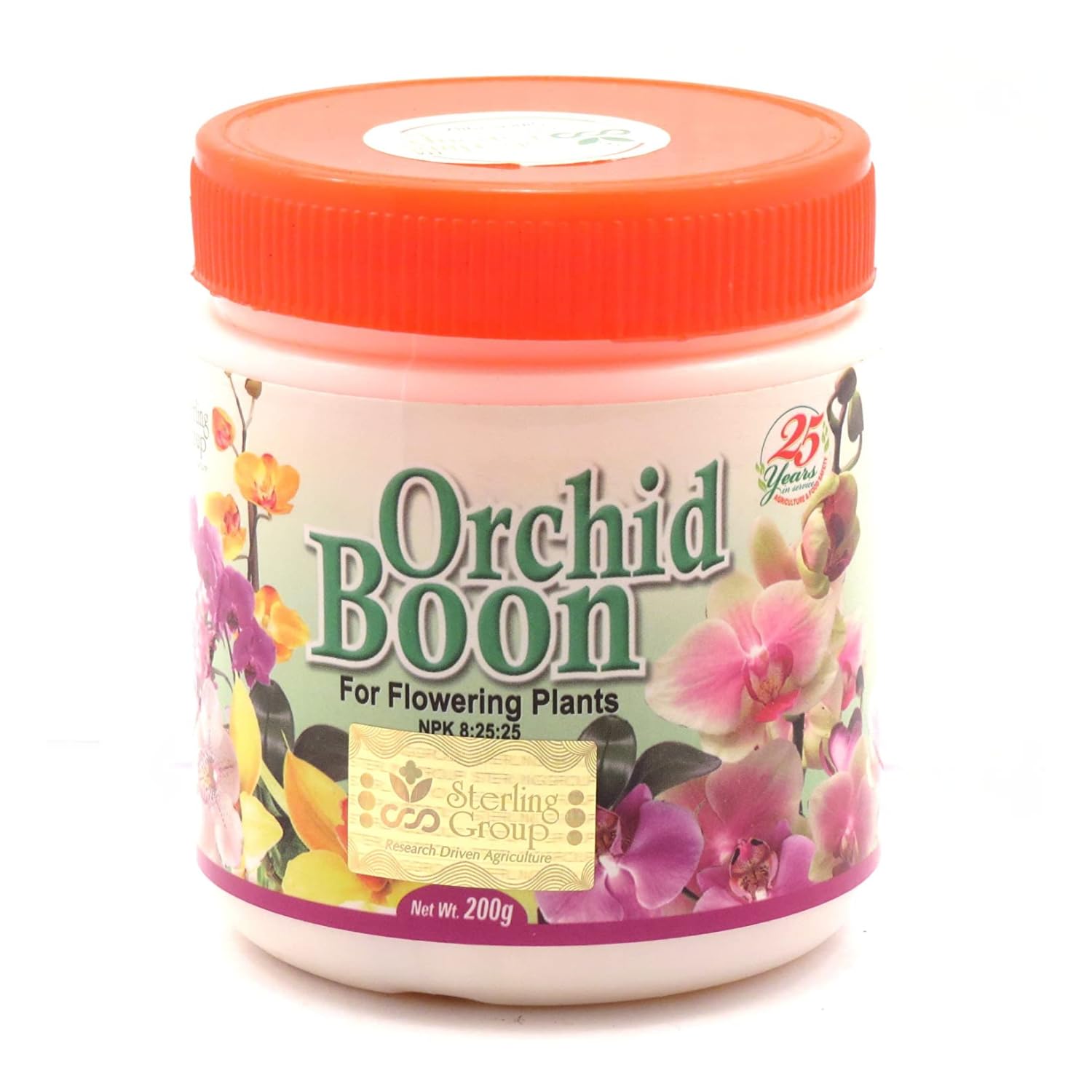 Hug A PlantOrchid Boon For Flowering Plants 200gm (Orchid Fertilizer) (Home & Garden) (Pack Of 1)