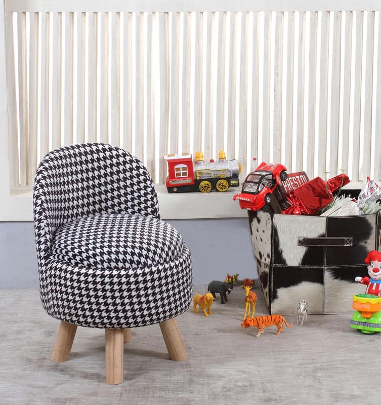 Ottoman Kids pouffe Stool for Small Baby Chair Study Stool for Kids Playing Products Little Baby Dining Chair for Feeding Kids Cartoon Bedroom Chair,14x14x26 Inch, Single Chair-image-44