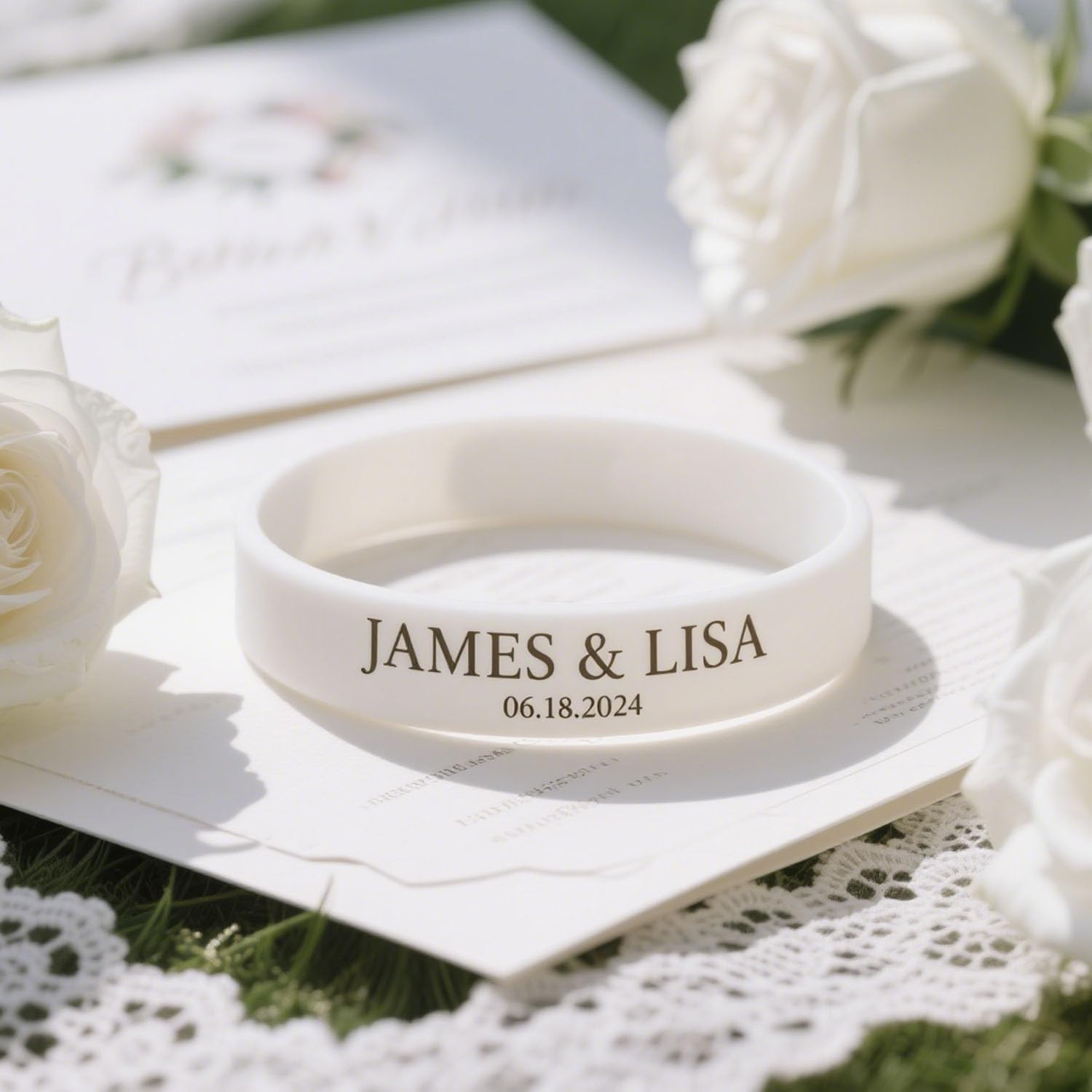 Custom Silicone Wristbands – Personalized Rubber Bracelets for Celebrations, Spiritual Events, Motivation, Memorials, Gifts & Religious Gatherings