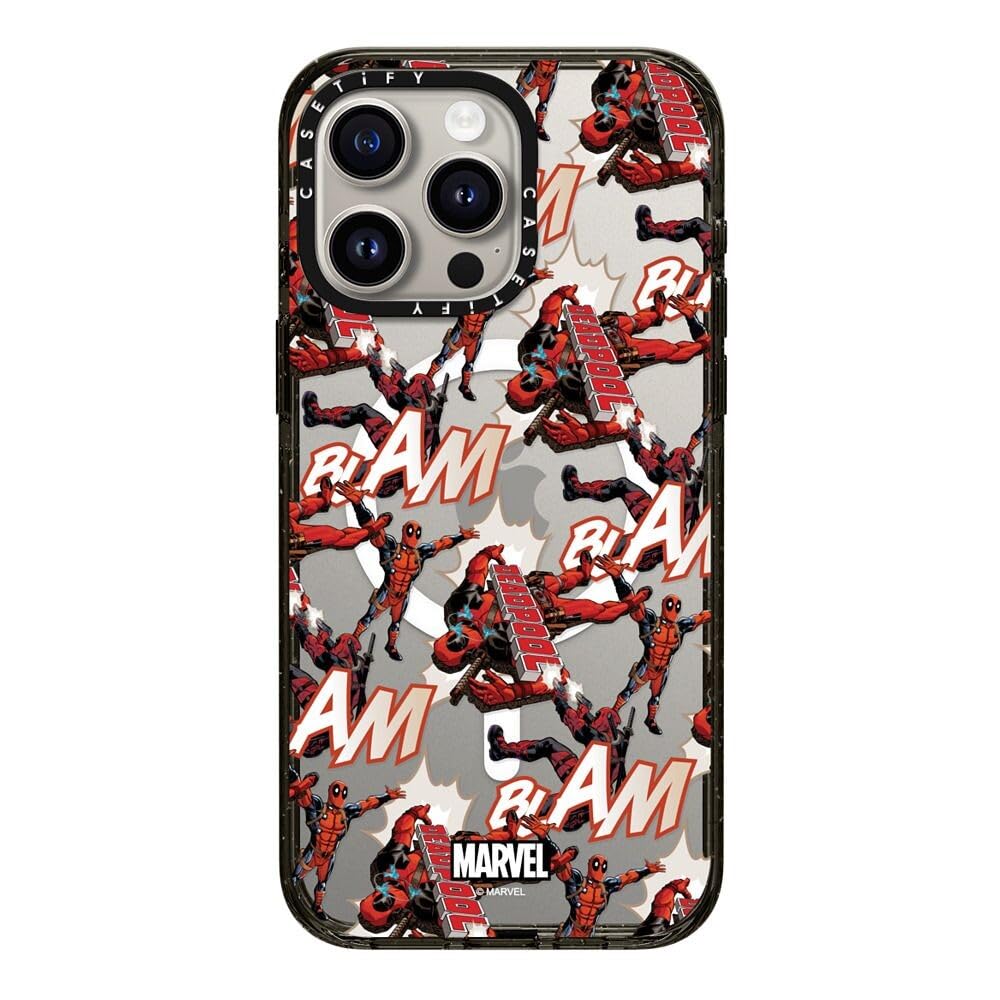 SAMON CASETIFY デッドプールiPhone15pro用ケース Amazon.com: CASETiFY for iPhone 15 Pro Max Case - Impact