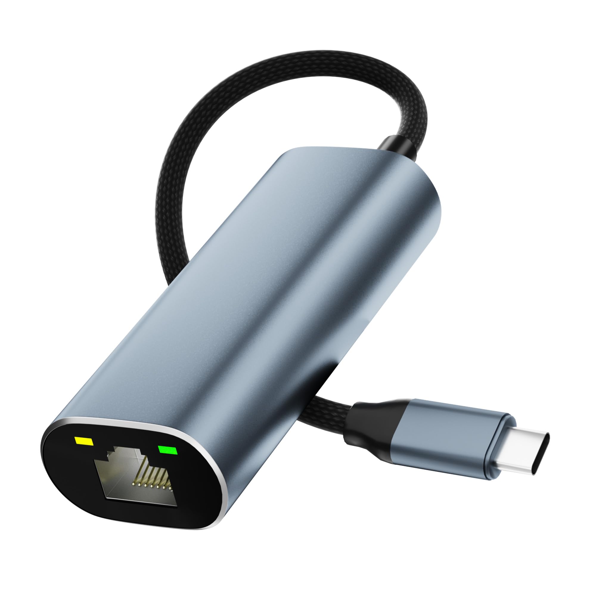 有線LANアダプター USB LAN変換アダプター 2.5Gbps 超高速通信 イーサネットアダプタギガビットUSB Type C to RJ45 2500Mbps LANケーブル iPhone15/iPhone16シリーズ/MacBook Pro/iPad Pro/XPS/Microsoft Surface Pro対応