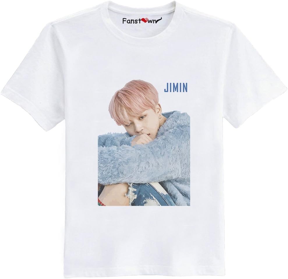 Kpop BTS Tshirt Wings You Never Walk Alone White Tshirt Design (Jimin, 3XL)