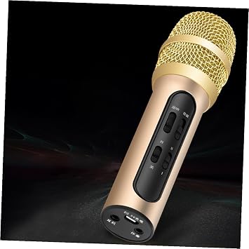 Lightweight Durable Handheld Microphone for Karaoke Home, Versatile for Parties and Stage Performance