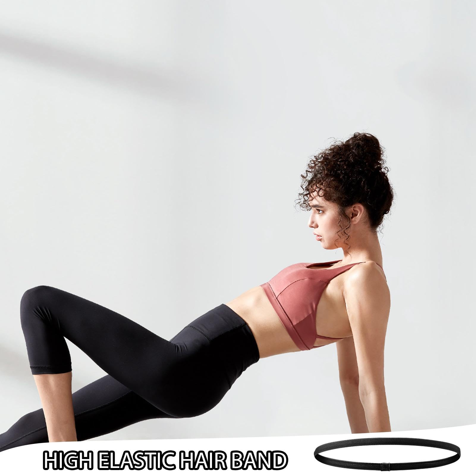 Fascia Per Capelli Sportiva, Fascia Per Capelli Sportiva, Sottile, 9