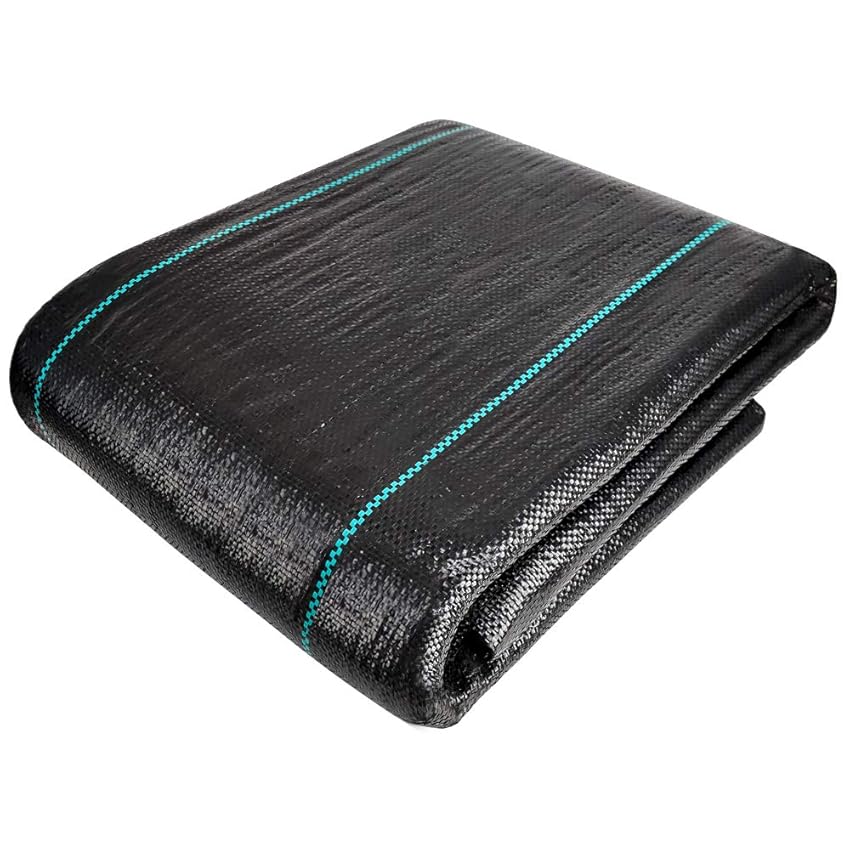 Immagine del prodotto VOUNOT Telo Pacciamatura 2m x 10m 100g/m2, Telo Anti Erbacce per Orto, Giardino, Stabilizzazione UV, Nero