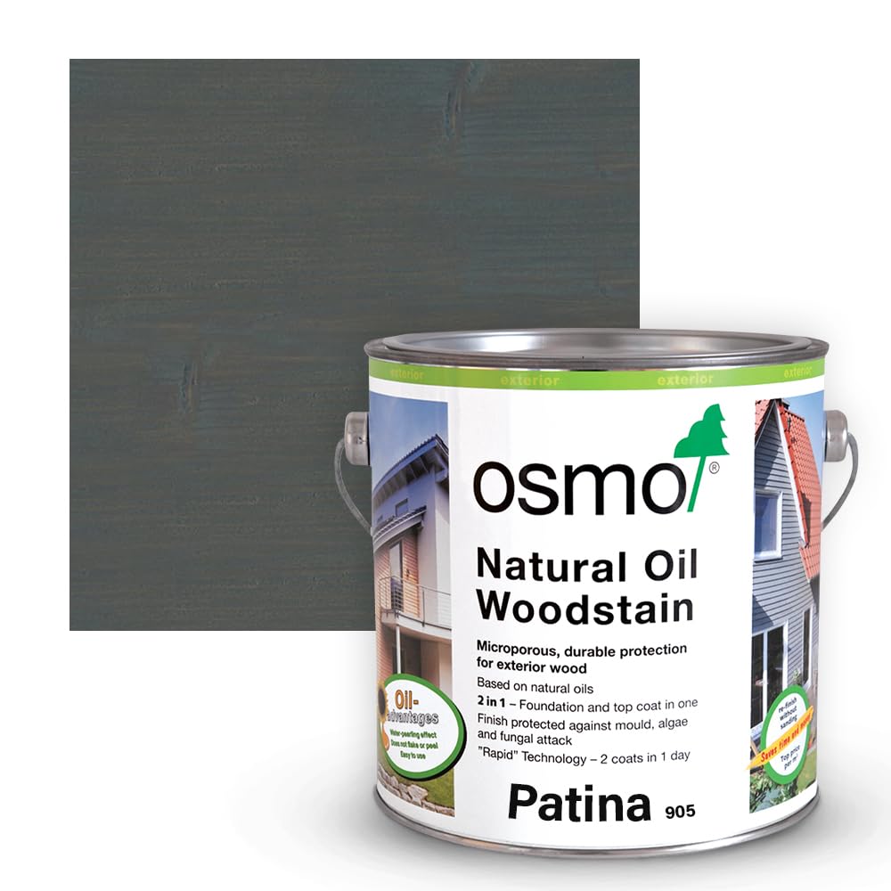 Natural Oil Woodstain Matt (905 - Patina, 750ml)