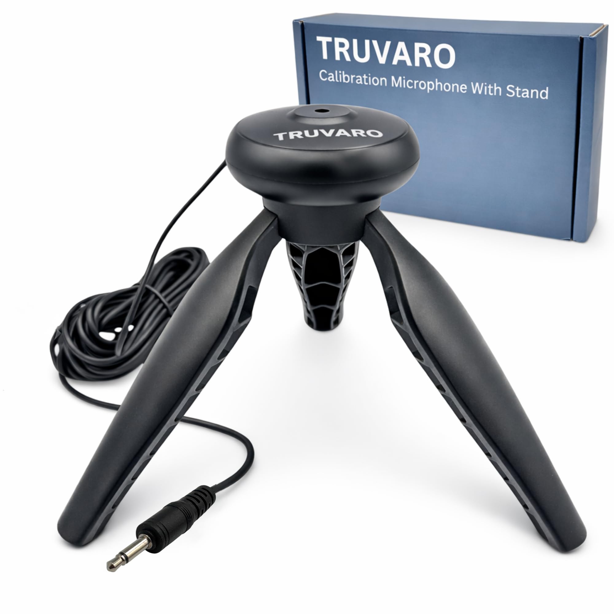 TRUVARO Calibration Microphone for Pioneer Receiver Series VSX AXD SC XXD VSX - 1020k LX505 LX301 LX302 LX304 LX305 & Integra Series DHC DTR DTX DRX DTM DSX DTC 3.5mm Plug 20Ft