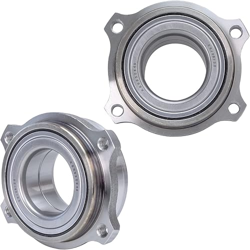 Detroit Axle - Módulos de cojinetes de rueda trasera para Mercedes-Benz C230 C250 C300 C350 C63 AMG E350 E400 E550 SL500 SL550 SL600 SLC300 SLK250