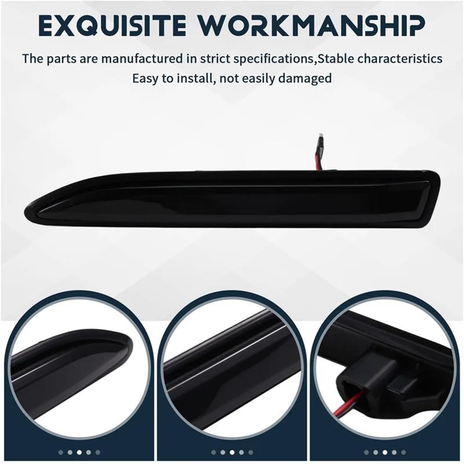 pour Mondeo MK4 2007-2015 Feux De Position Latéraux De Voiture