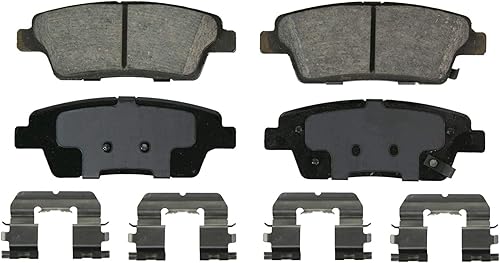 Wagner QuickStop ZD1551 Juego de pastillas de freno de disco traseras para Hyundai Genesis 2015