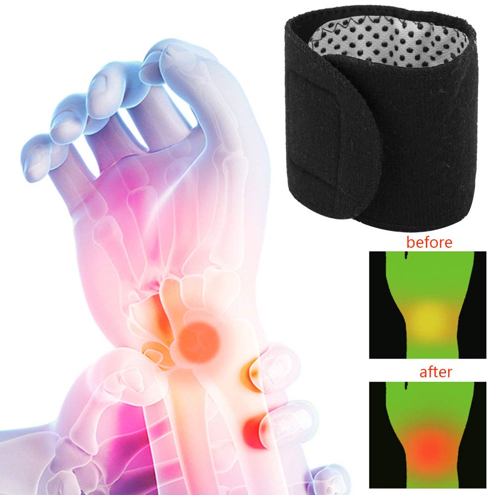 Comfheat Elektrisch verwarmingskussen, warme polssteun voor pijnverlichting, biedt veilige en constante warmtetherapie voor artritis, tendinitis, carpaal tunnelsyndroom