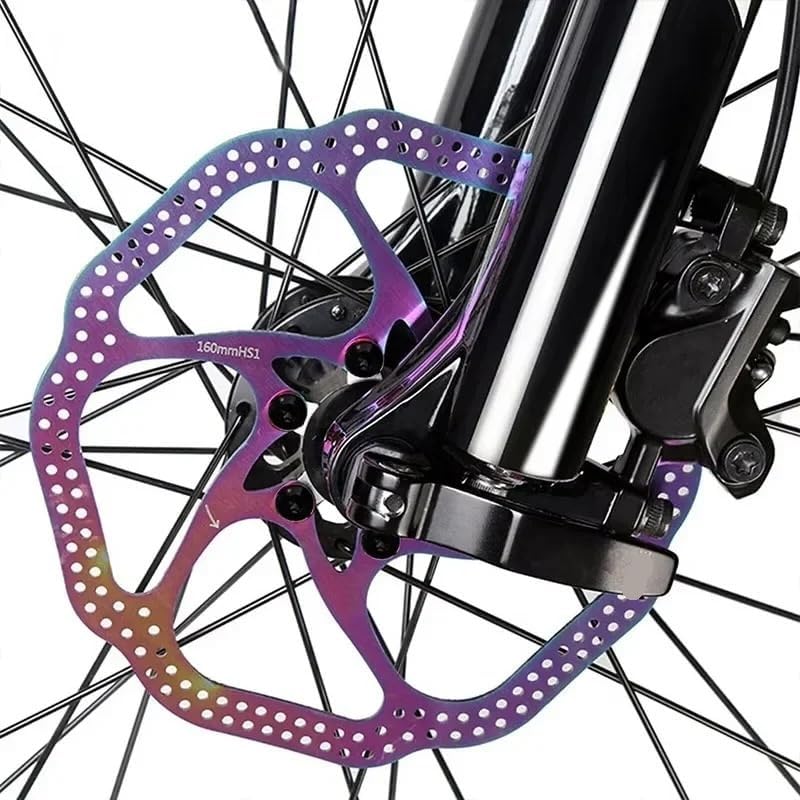 Front Rear Brake Rotor 160/180mm 6-Blots For HS1 For Mountain Bike Brake Rotor Heat Dissipation Bicycle Disc
