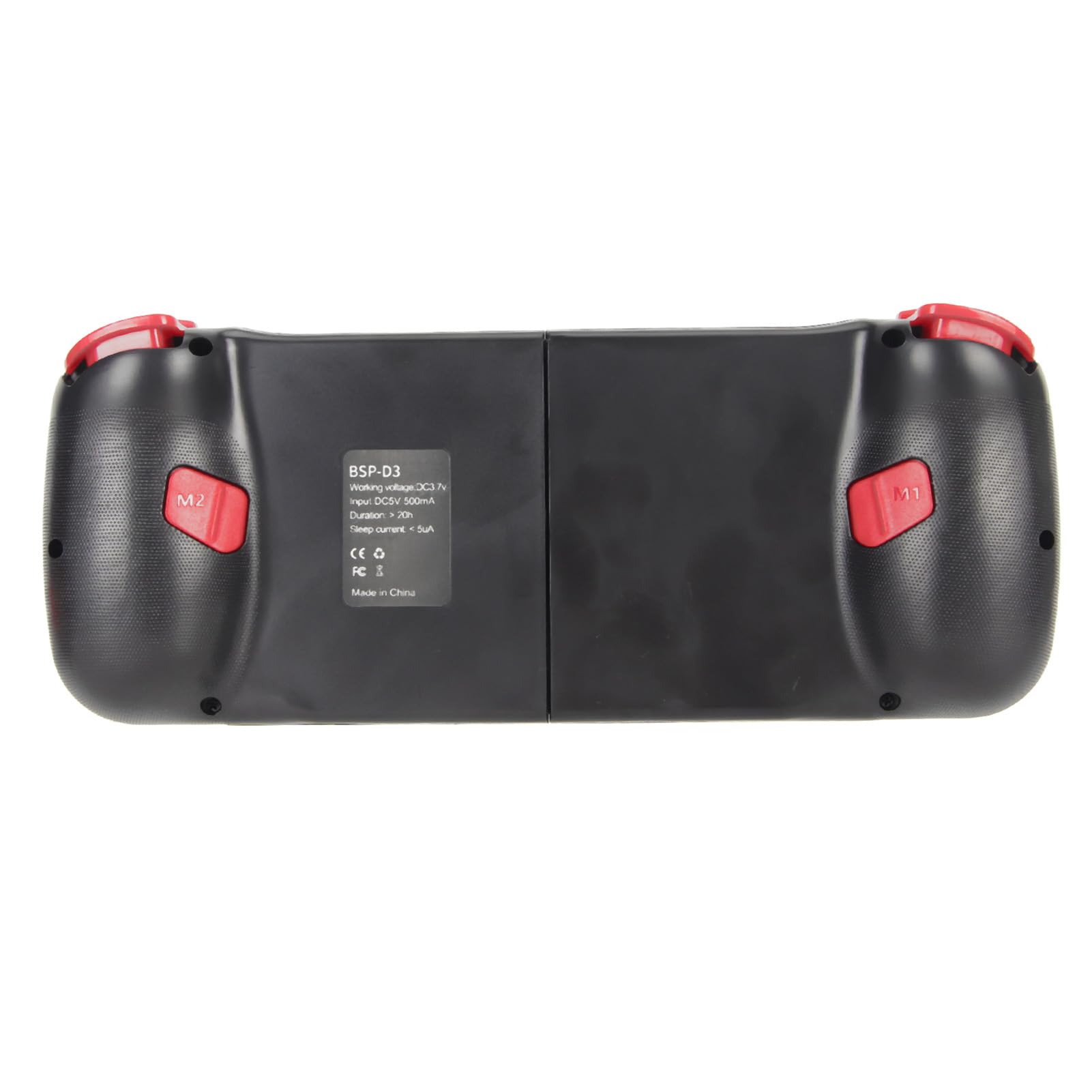 Ejoyous Controlador de Juego Móvil para Android, Gamepad Bluetooth Inalámbrico compatible con PS, Joystick Ajustable para Teléfono Inteligente