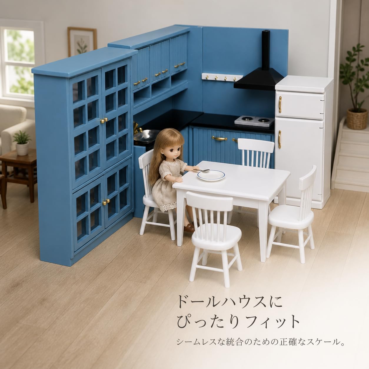 Mobili Casa Bambole 1:12, Set completo: mobile cucina