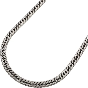 【最短即日発送】純チタン 6面トリプル 喜平 ネックレス 50cm Amazon | [PURÉZZA] メンズ 純チタン ネックレス チェーン