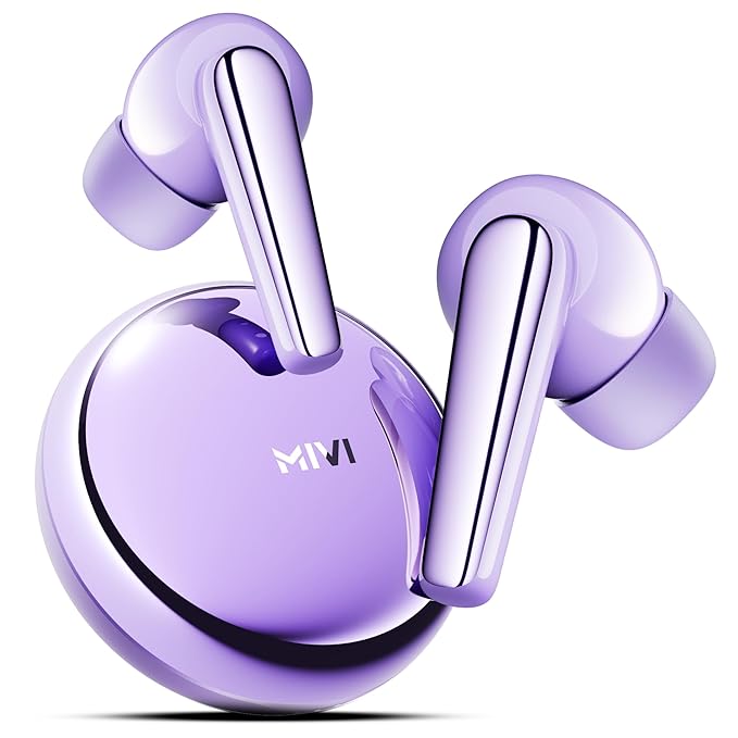 Buy Mivi SuperPods Dueto, True Wireless Earbuds, Dual Drivers, 13mm Woofer, 6mm Tweeter, 3D Soundstage, 60H Playtime, AI-ENC, BT v5.3, Type C Charger, Made in India Earbud at Rs. 999