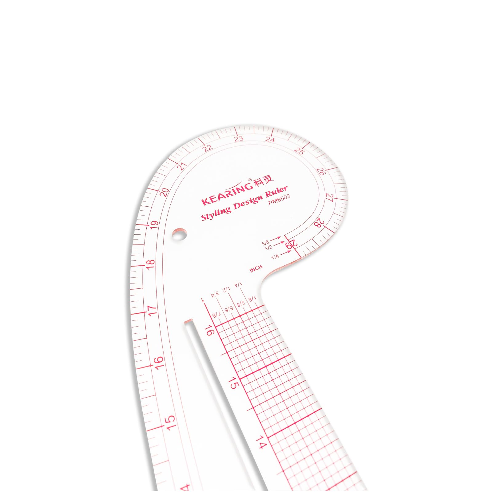 KEARING 29" Curve & 16" Straight Styling Design Marking Ruler - Image 3