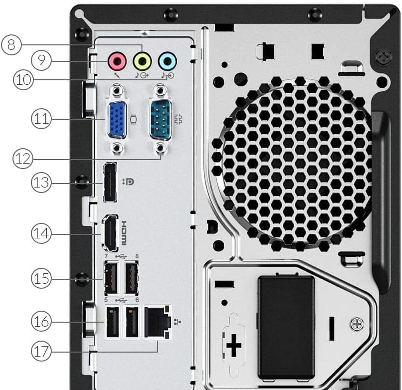 المتكامل - كمبيوتر مكتبي لينوفو V530s بمعامل شكل صغير اس اف مع... - view 3