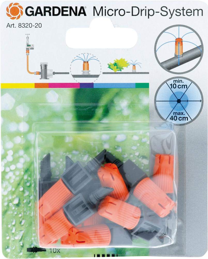 Gardena 8320-20 Spray Nozzles For Garden Irrigation from B&Q