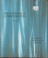 This Business of Communicating 0697030482 Book Cover