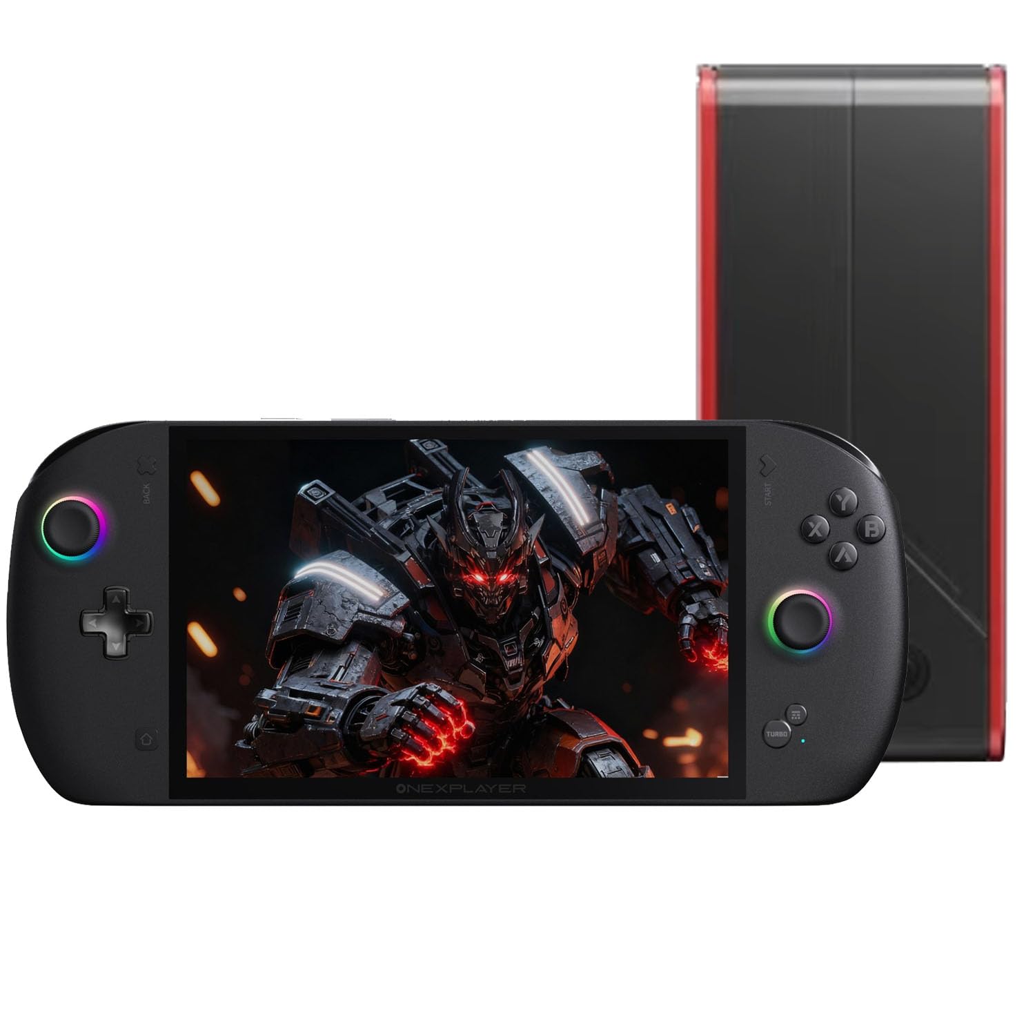 OneXFly Apex - PC portátil de mano para juegos con CPU AMD Ryzen AI Max+395, GPU Radeon 8060S, pantalla de 8 pulgadas y 120 Hz, refrigeración líquida para juegos de PC AAA, Windows 11 (48G + 1 TB)