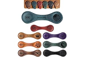 Leather Magnetic Bookmark - A Timeless Companion for Discerning Readers