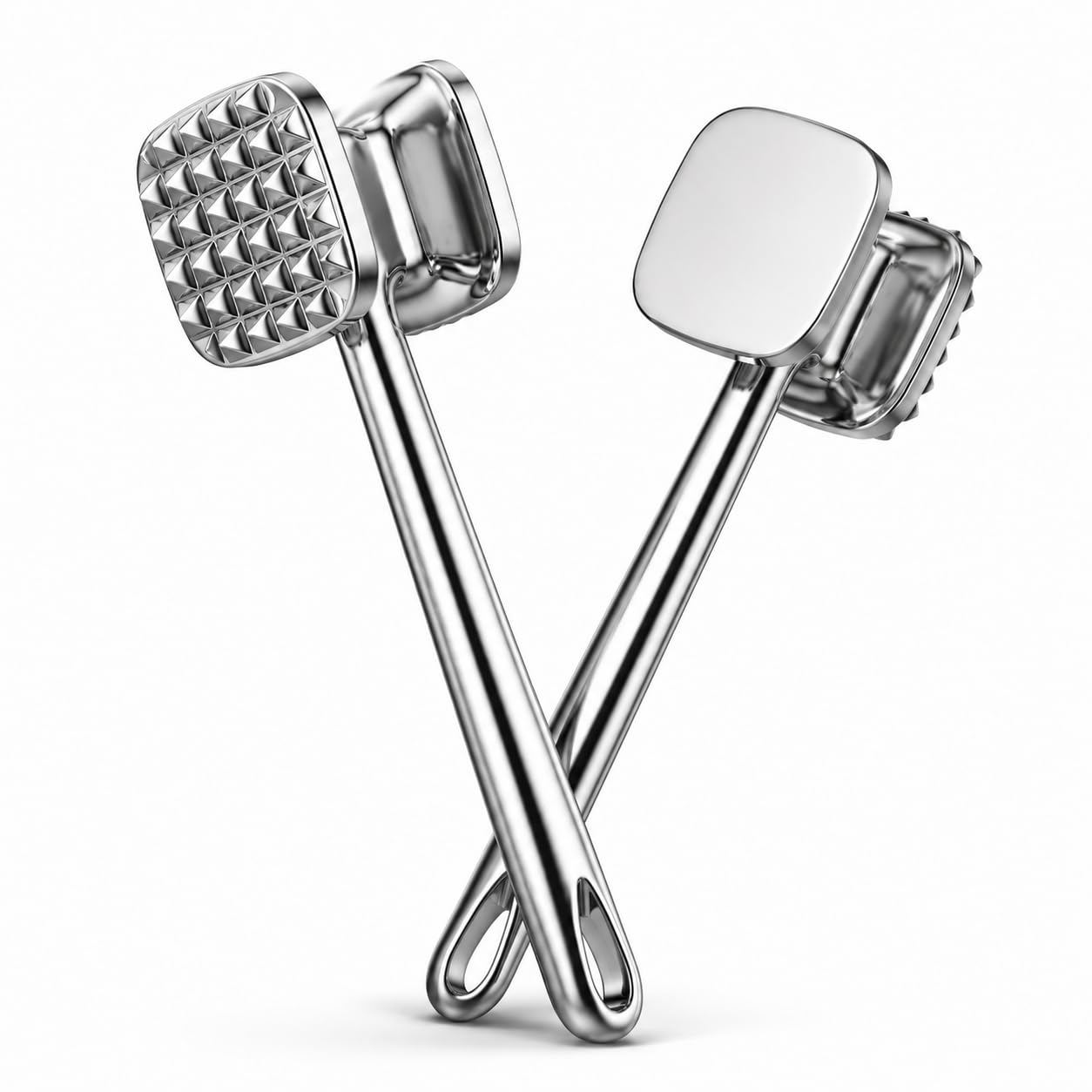Meat Tenderizer Tool – Dual-Sided Meat Tenderizer Hammer Mallet & Heavy Duty Pounder For Tenderizing Steak, Beef and Fish