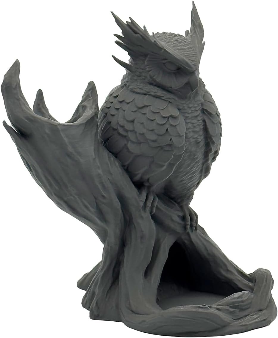 Owl Dice Tower | DND Dice Tower Tabletop RPG P&P DSA Fantasy Dungeons Dragons