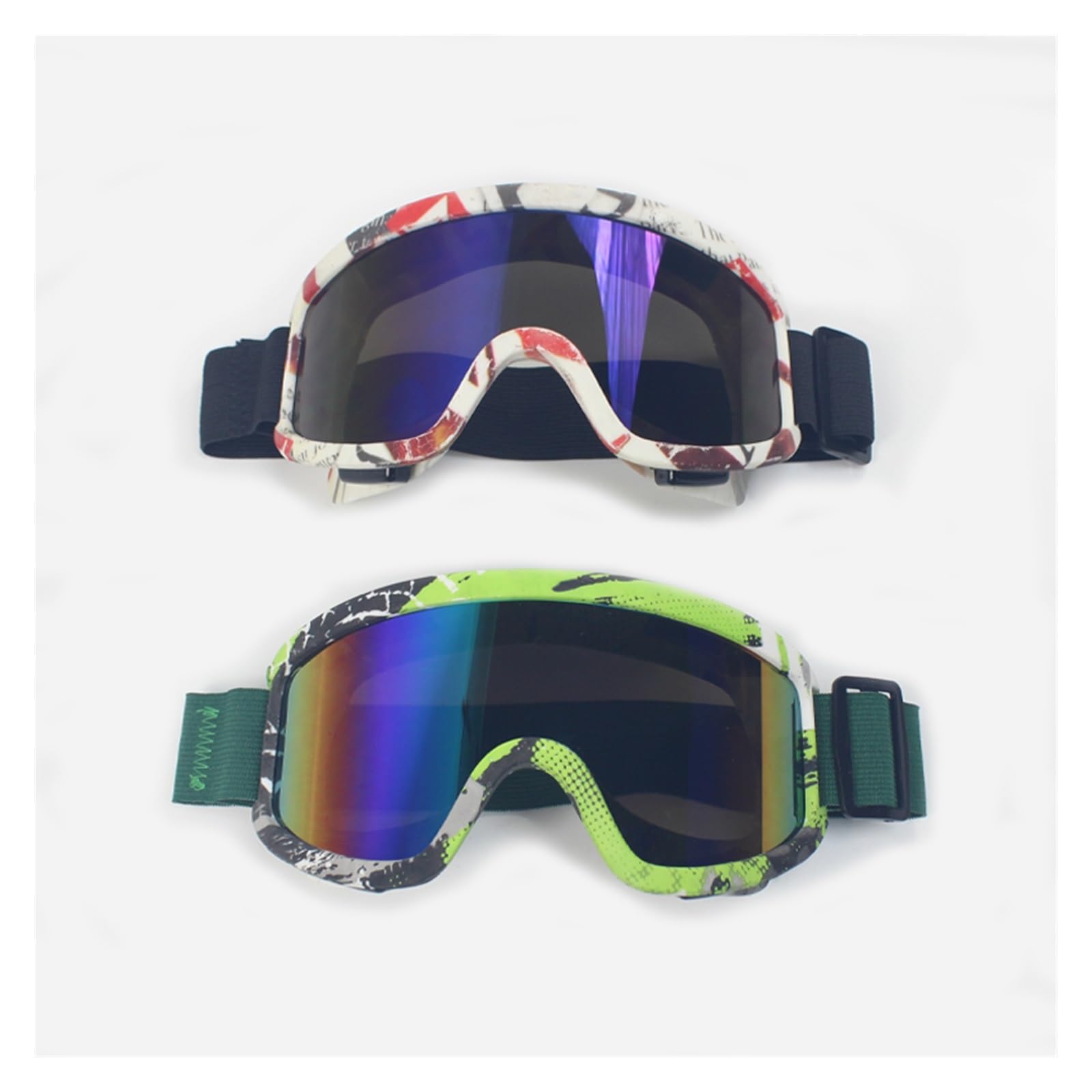 Okulary narciarskie - Gogle przeciwmgielne Gogle motocyklowe Zimowe okulary snowboardowe Okulary narciarskie Outdoor Sport Wiatroszczelna maska narciarska Gogle terenowe Gogle kaskowe Gogle Outd