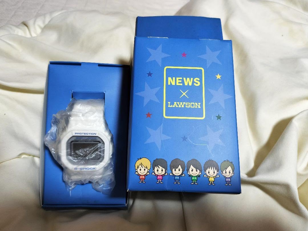 レア☆懸賞当選品【ローソン×NEWS】コラボ☆G-shock おまけ付き レア☆懸賞当選品【ローソン×NEWS】コラボ☆G-shock おまけ付き
