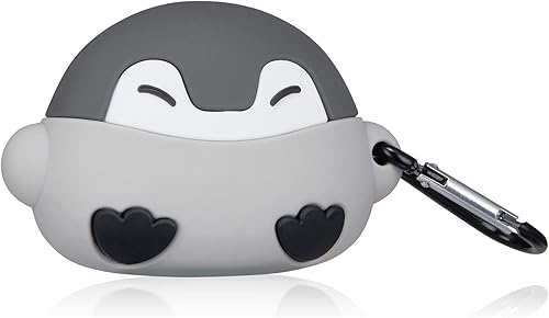 Miniatura 4 de Mulafnxal - Funda para Airpod Pro, funda de silicona con forma de animal, diseño de llavero divertido y divertido en 3D, kits de moda, fundas de
