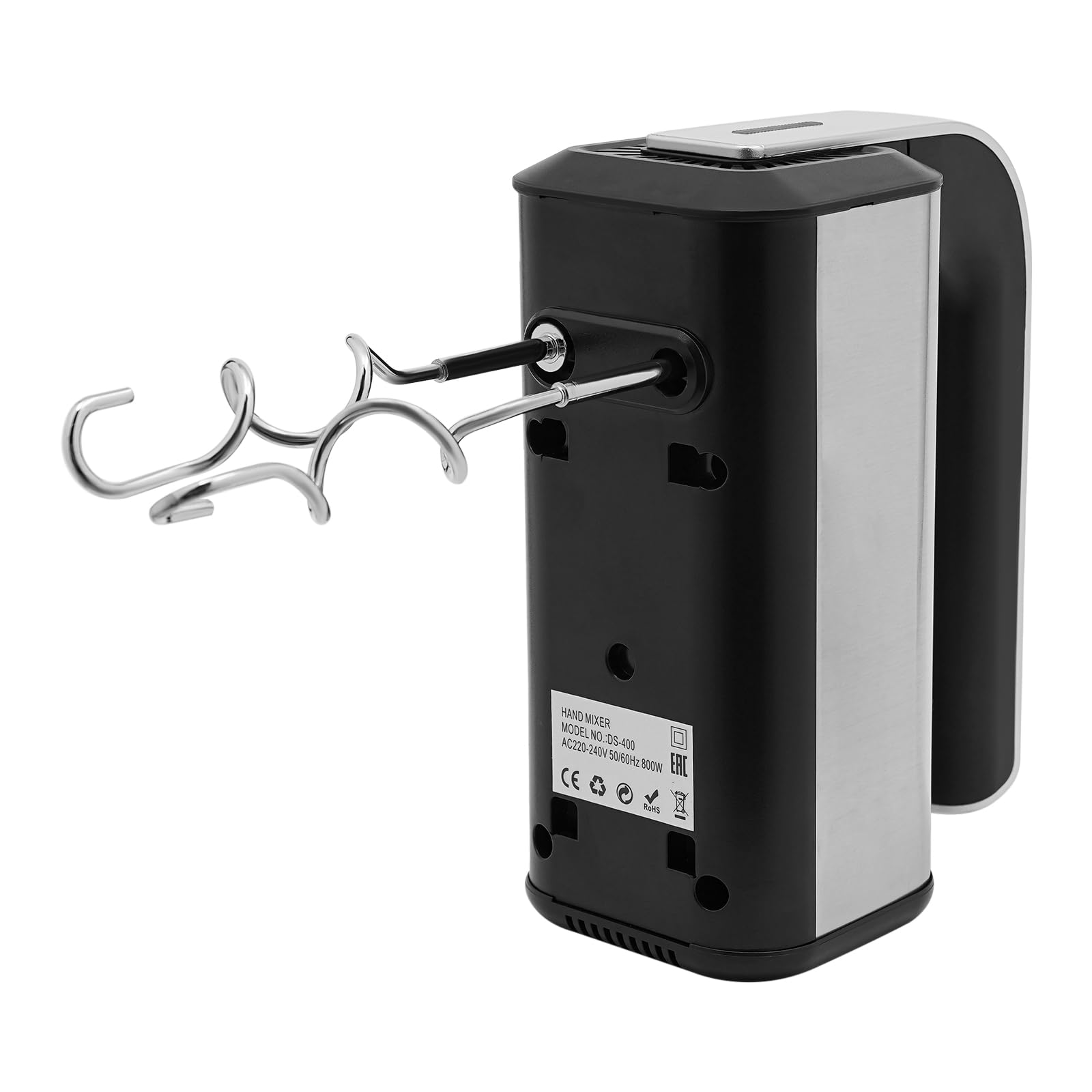 Frullatore Elettrico 800W Con Fruste E Ganci - 5 Velocità Per Impasti E Dolci - Foto 6