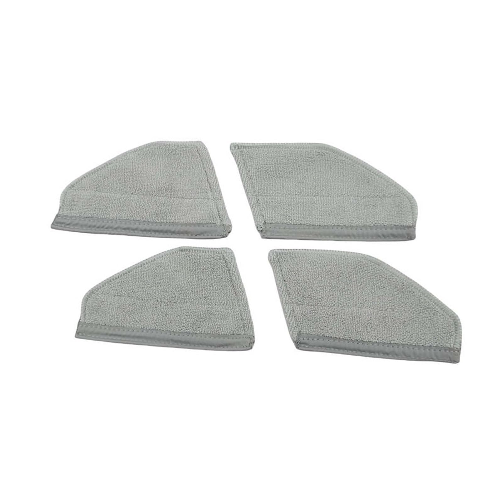UKDNAEUF Compatible for ROIDMI EVE Max. Cleaning Cloth Mop Robot Vacuum Cleaner Accessories(4pcs)