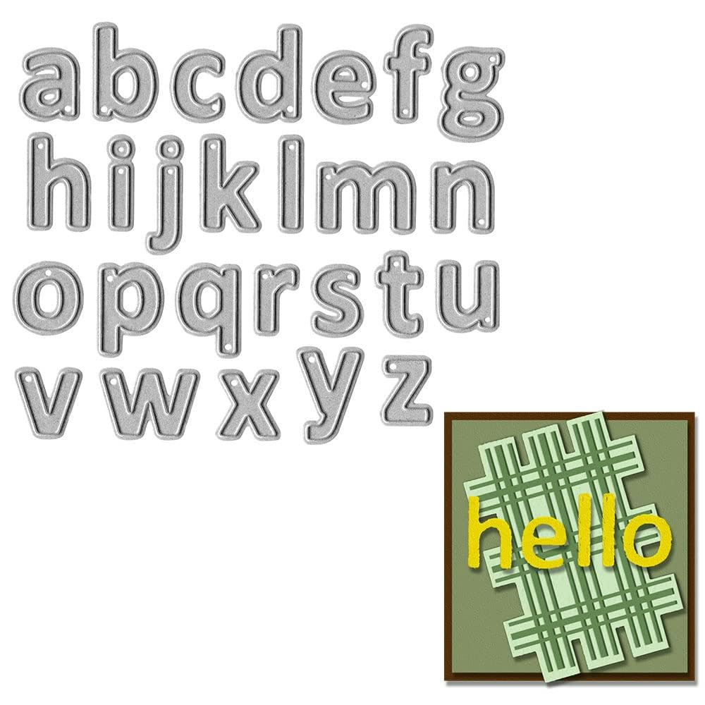 Amazon | シルバー 小文字 26 アルファベット メタル