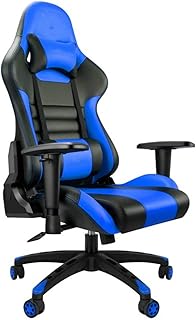 Silla De JuegoSillas Silla Para Juegos Computadora Sillas De Oficina Reclinables De 180 Grados Cómodo Asiento Ejecutivo Racer Reclinable De Cuero | Sillas De OficinaGiratoriaOficina