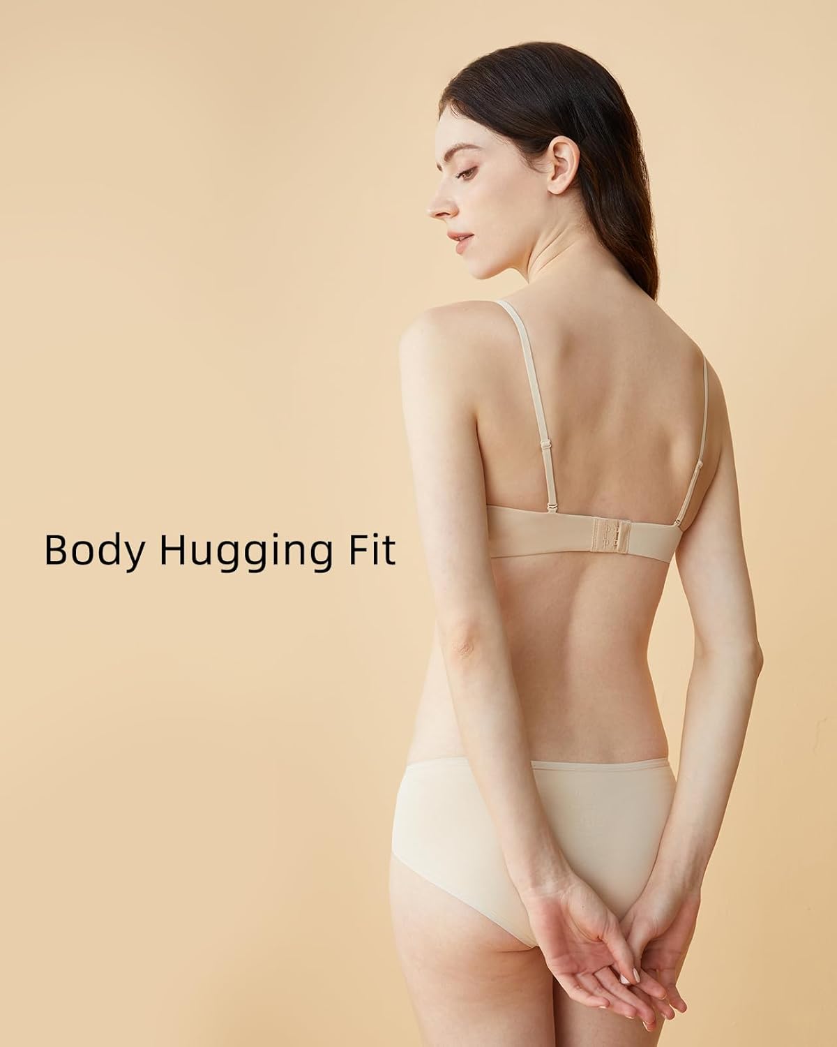 Zoe Jacobs Organic Pima Cotton Bra Wireless Padded Bralette Breathable Comfortable Bras for Women Everyday Triangle Bralette - Image 4