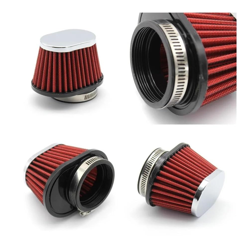 Motocicleta Filtro Aire Filtro De Admisión Aire Frío para Motocicleta 51 Mm 55 Y 60 Limpiador para Carburador Accesorios para Scooter