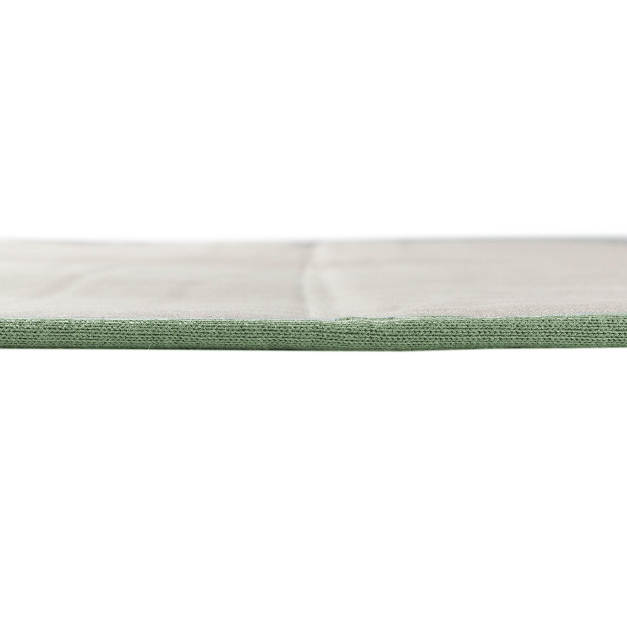 Hofbrucker® Windeltasche, Wickeltasche mit Wickelunterlage für unterwegs, faltbare Wickelclutch mit Organizer für Windeln & Feuchttücher, Abwischbar, Must Have für die Baby Erstausstattung (Salbei)