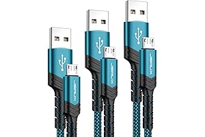 JSAUX Micro USB Charger Cables 9.9ft, 3.3ft, 6.6ft, 10ft