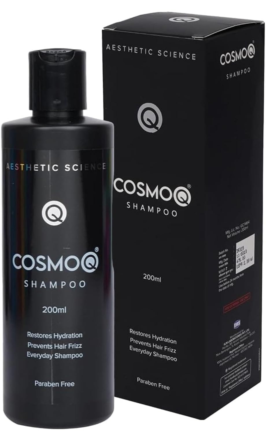 Cosmo Q Aesthetic Science Shampoo, 200ml, Paraben Free, Hydrating Daily Hair Care-image-15