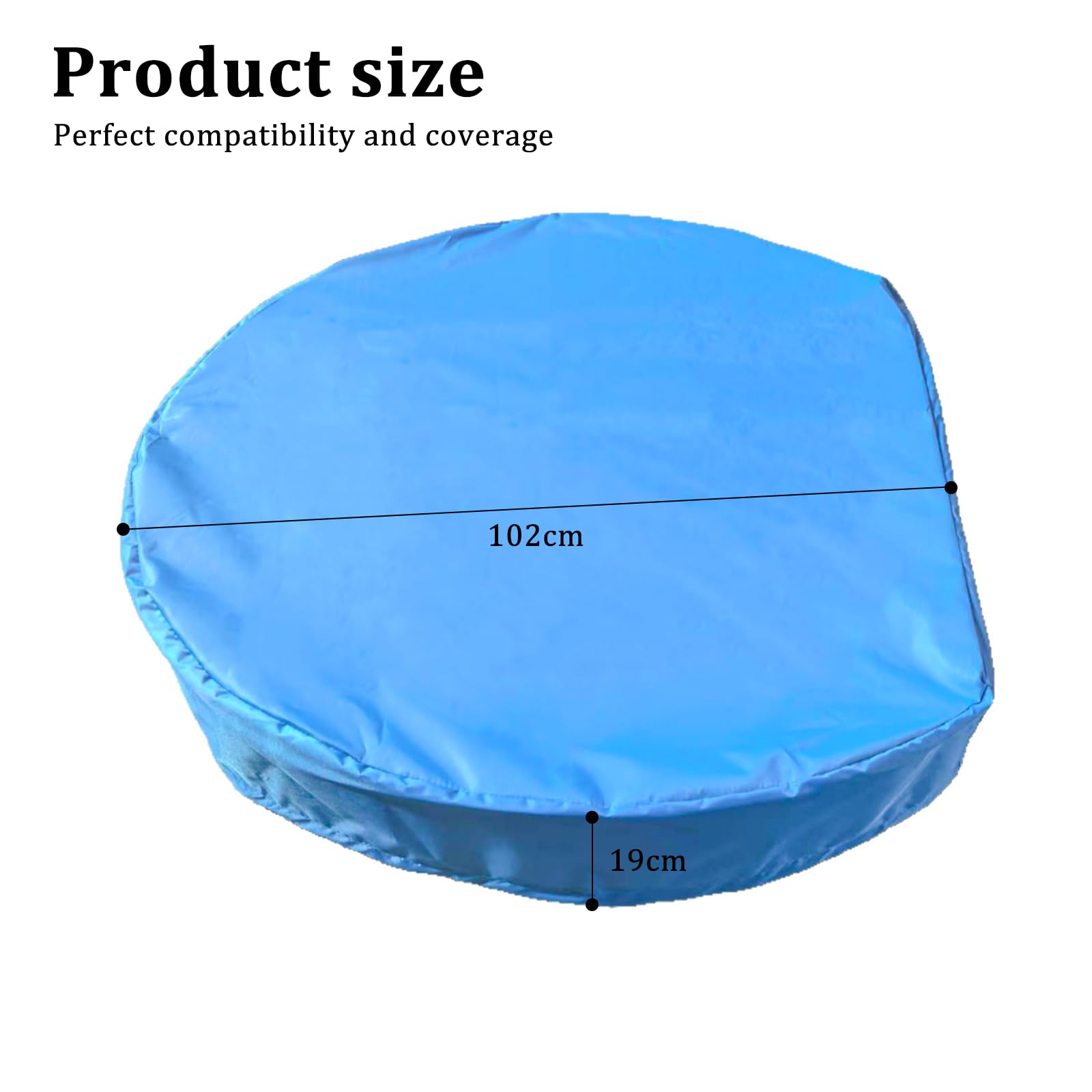 POPETPOP Cubierta para Arenero Infantil, Cuadrada, Oxford, Plegable Protección Confiable, para Patio o Jardín, Azul POPETPOP Cubierta para Arenero Infantil, Cuadrada, Oxford, Plegable Protección Confiable, para Patio o Jardín, Azul