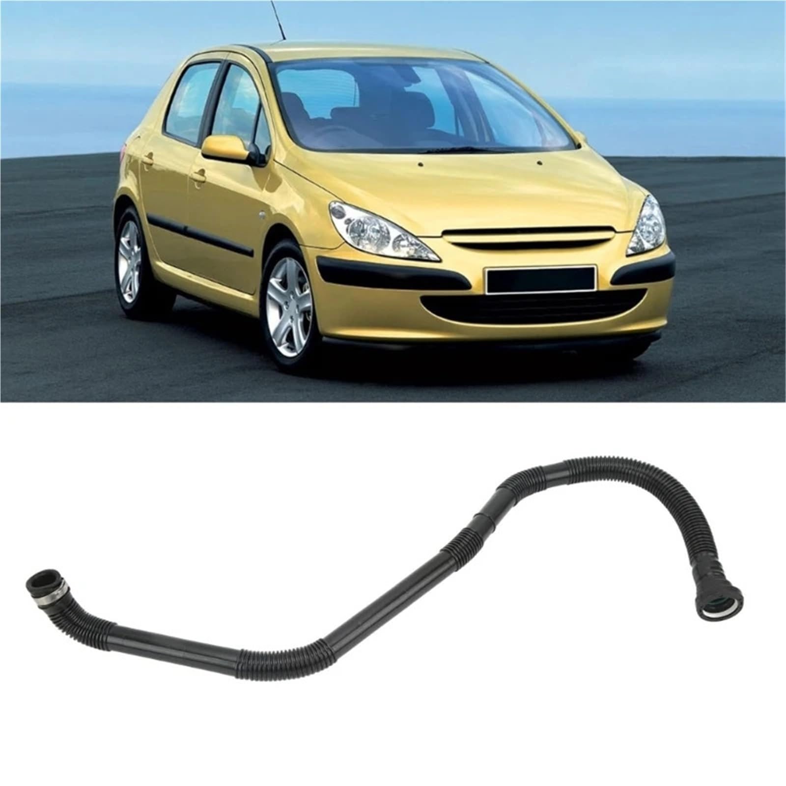 Tubo flessibile dell'aria per auto, pompa, tubo di sfiato, adatto per 307, CC, SW, C4, 1,6 L, 2,0 161847 Flessibile Del Freno