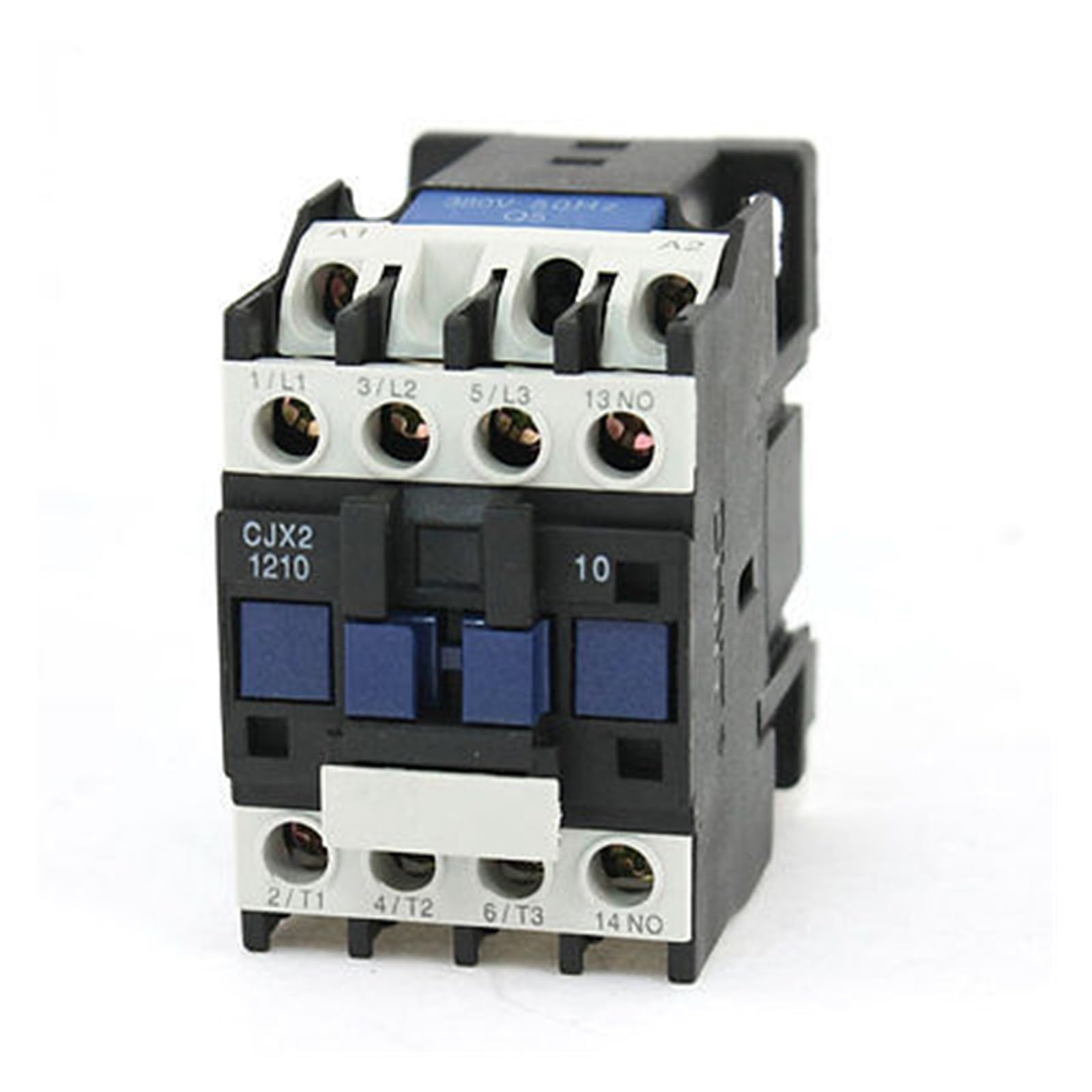 JJHQOKYNA CJX2-12 Motor Control 3 Pole 1 NO Coil Voltage 380V AC Contactor