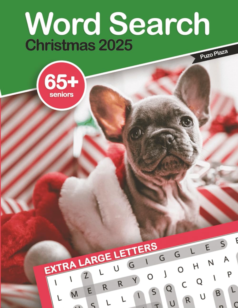 Word Search Christmas 2025: Large Print Word Search Puzzles for Seniors