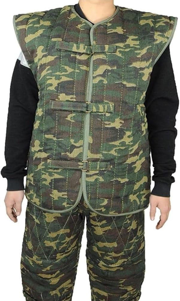 Traje De Adiestramiento Canino para Exteriores - Ropa Protectora Militar para Perros, Ideal para Entrenamiento Y Control De Mordeduras - Chaqueta Resistente para Adiestramiento Canino Policial