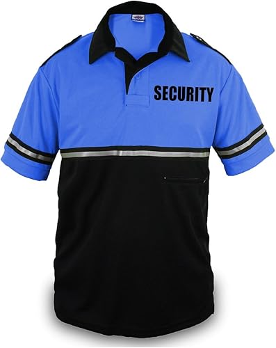 Miniatura 2 de First Class Camisa de seguridad de dos tonos con rayas reflectantes y bolsillo con cremallera