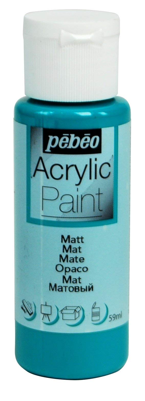 PEBEO - Acrylic Paint Matt Emerald - 59 ml, Emeraude