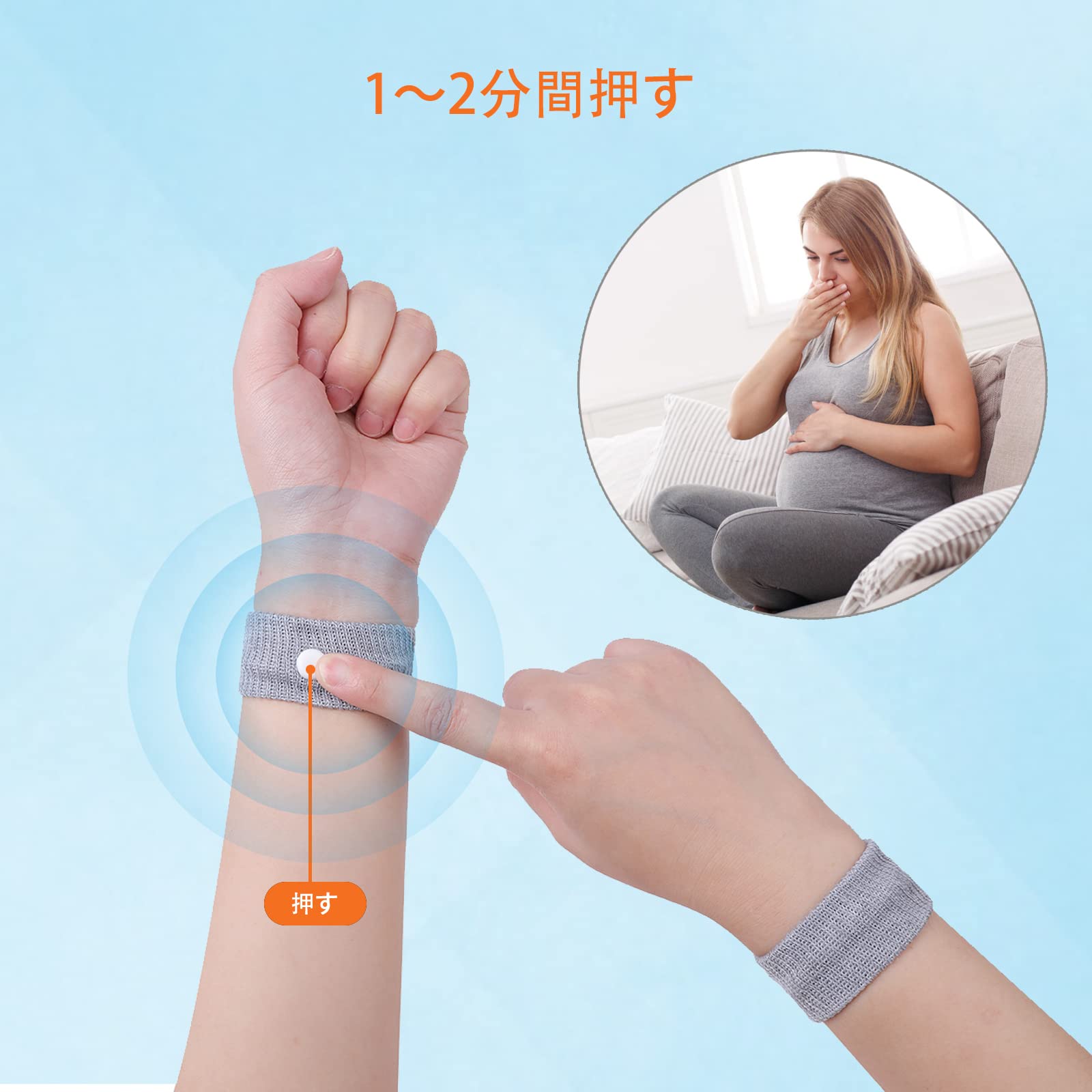Amazon.co.jp: リストバンド 2本セット 手首 バンド 無地 通気性いい 