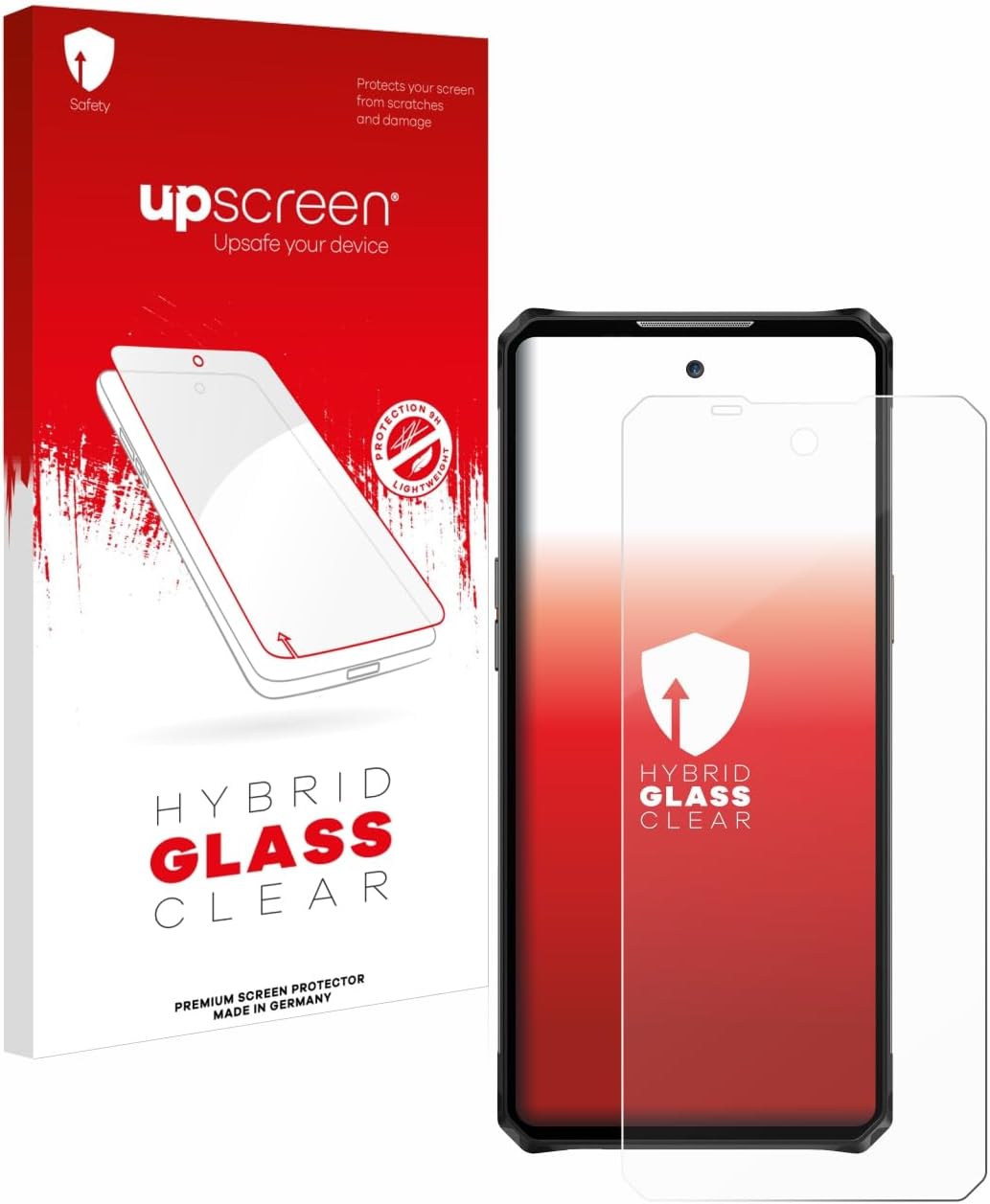 upscreen Screen Protector Film Compatible with iiiF150 Air 3-9H Glass Protection, Extreme Scratch Resistant